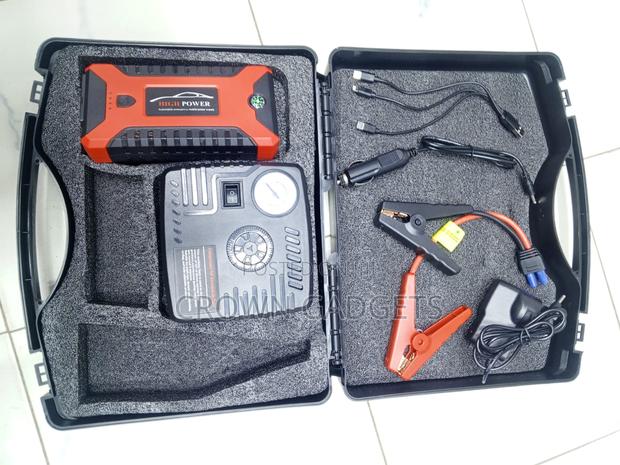 Multi-Function Car Jump Starter With Air Pump and Led Light - thumbnail 3