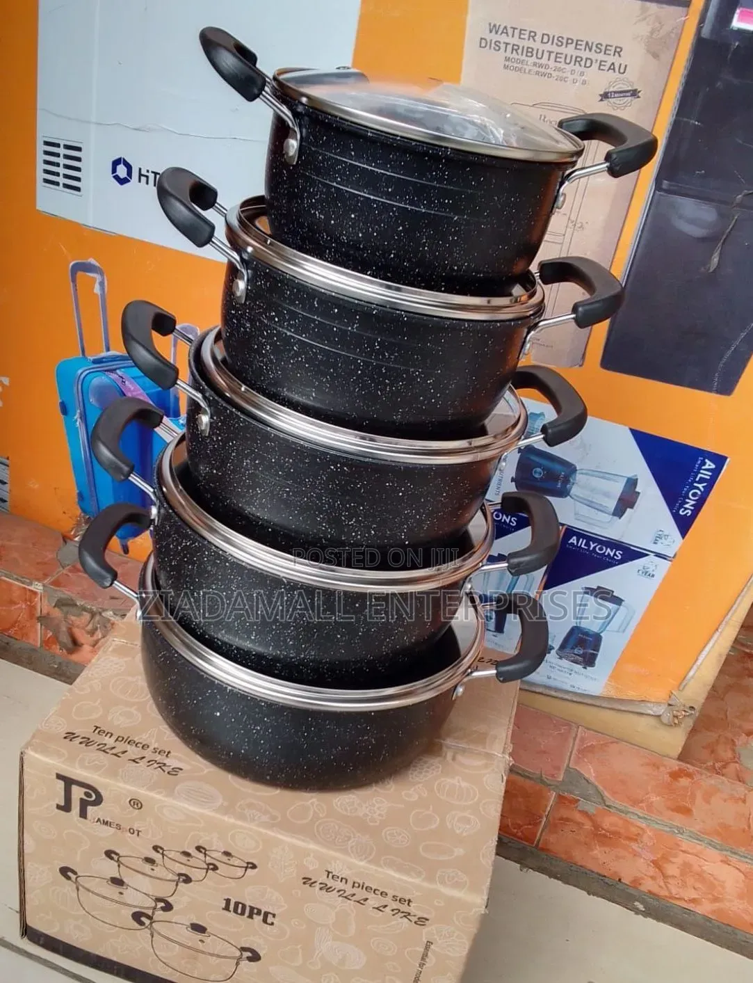 Jp Nonstick Cookware Set 10pcs ,Cook Smarter With the New Model