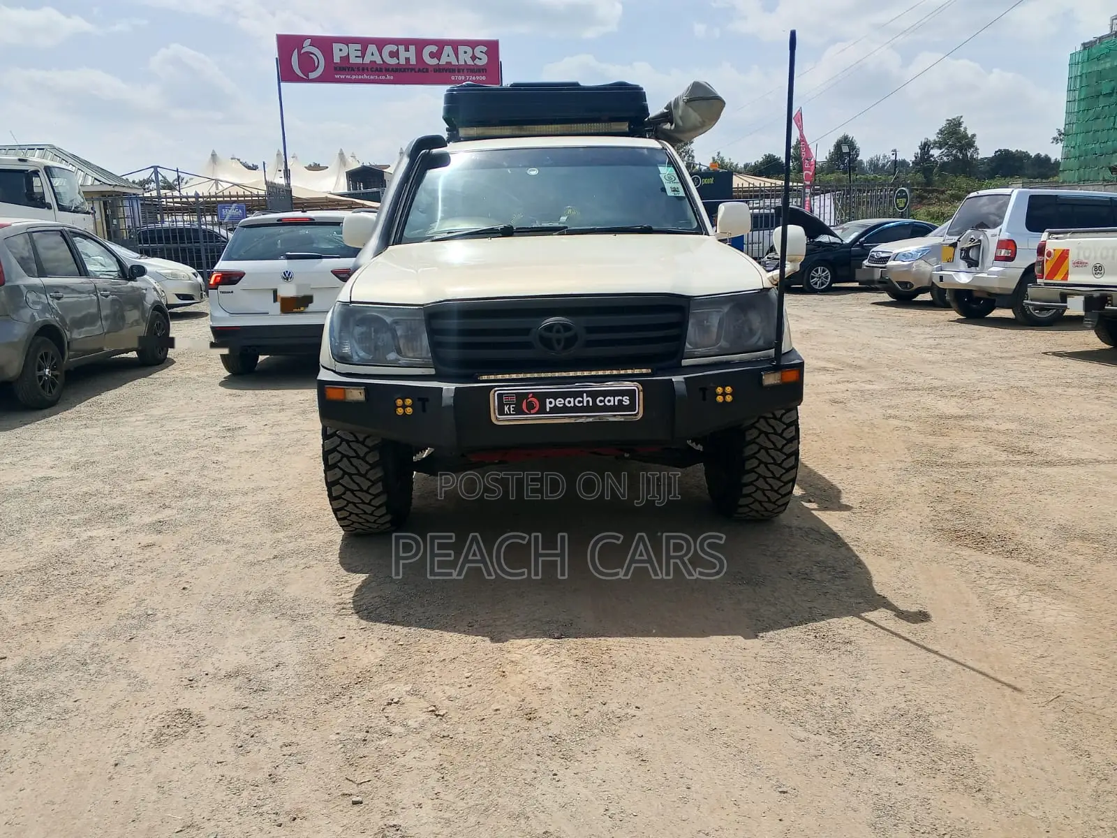 Toyota Land Cruiser Prado 2000 White