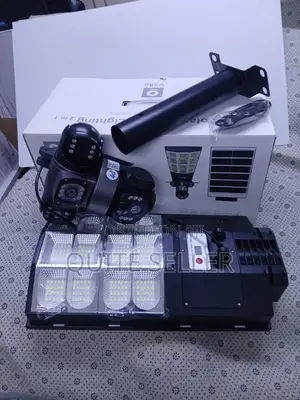 Smart Hometriple Lens Solar CCTV Camera With Floodlight Night Vision