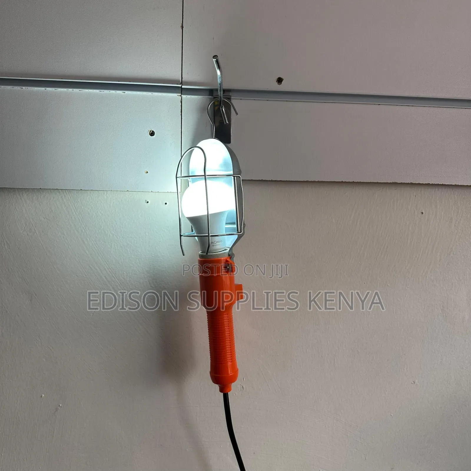 Work Lamp Finder Working Light Hanging Emergency Bulb Lamp Shade 10m