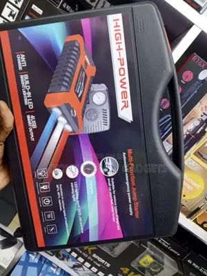 Portable Multi-Function Jump Starter Kit, With Air Compressor