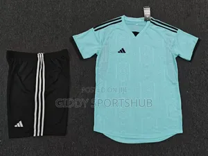 Play the Adidas Way Adidas Soccer Uniform Blue