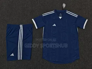 Play the Adidas Way Adidas Soccer Uniform Blue