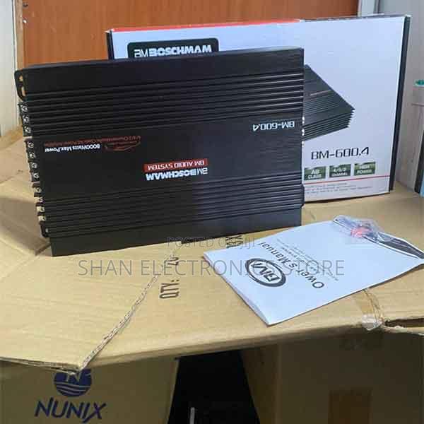 Sound Quality Bm600 4-Channel Amp– High-Powered Audio Performance
