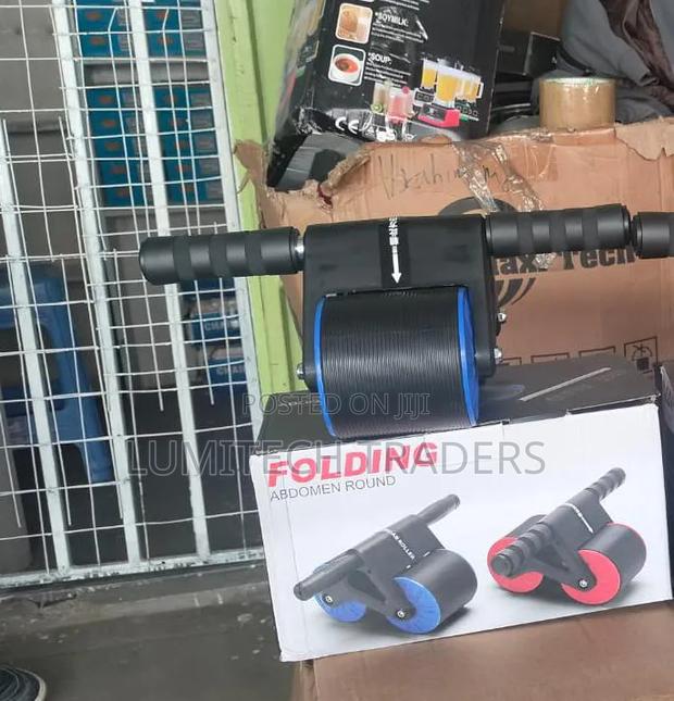 Ab Wheel Roller With Automatic Rebound Assistance