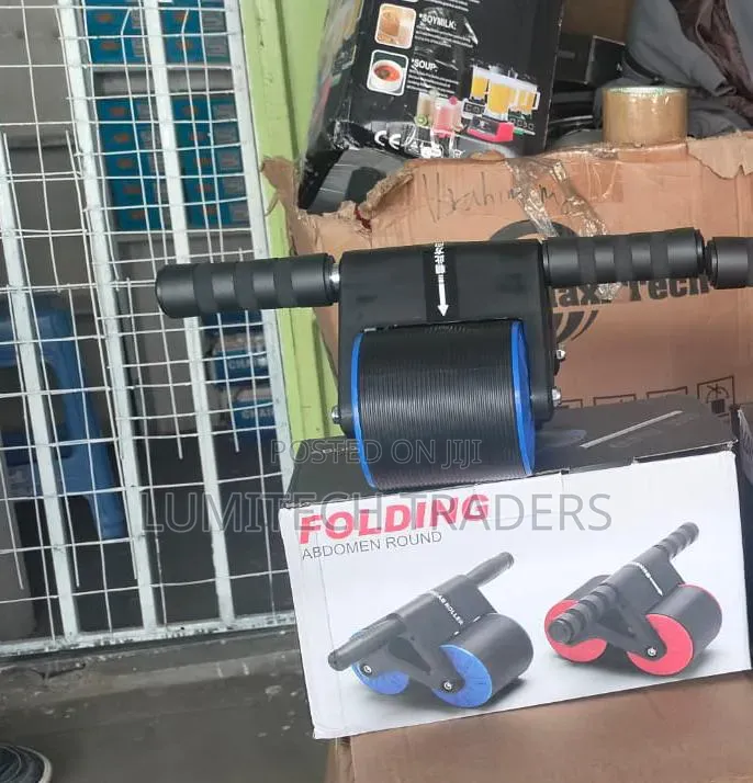 Ab Wheel Roller With Automatic Rebound Assistance