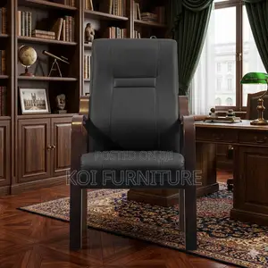 Office Chairs; Leather Home Office Wooden Chairs