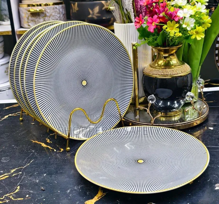 *6pcs Ceramic Plate