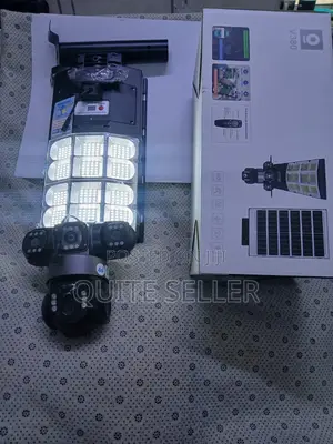 Wireless 4g Triple Camera Solar Floodlight Security System