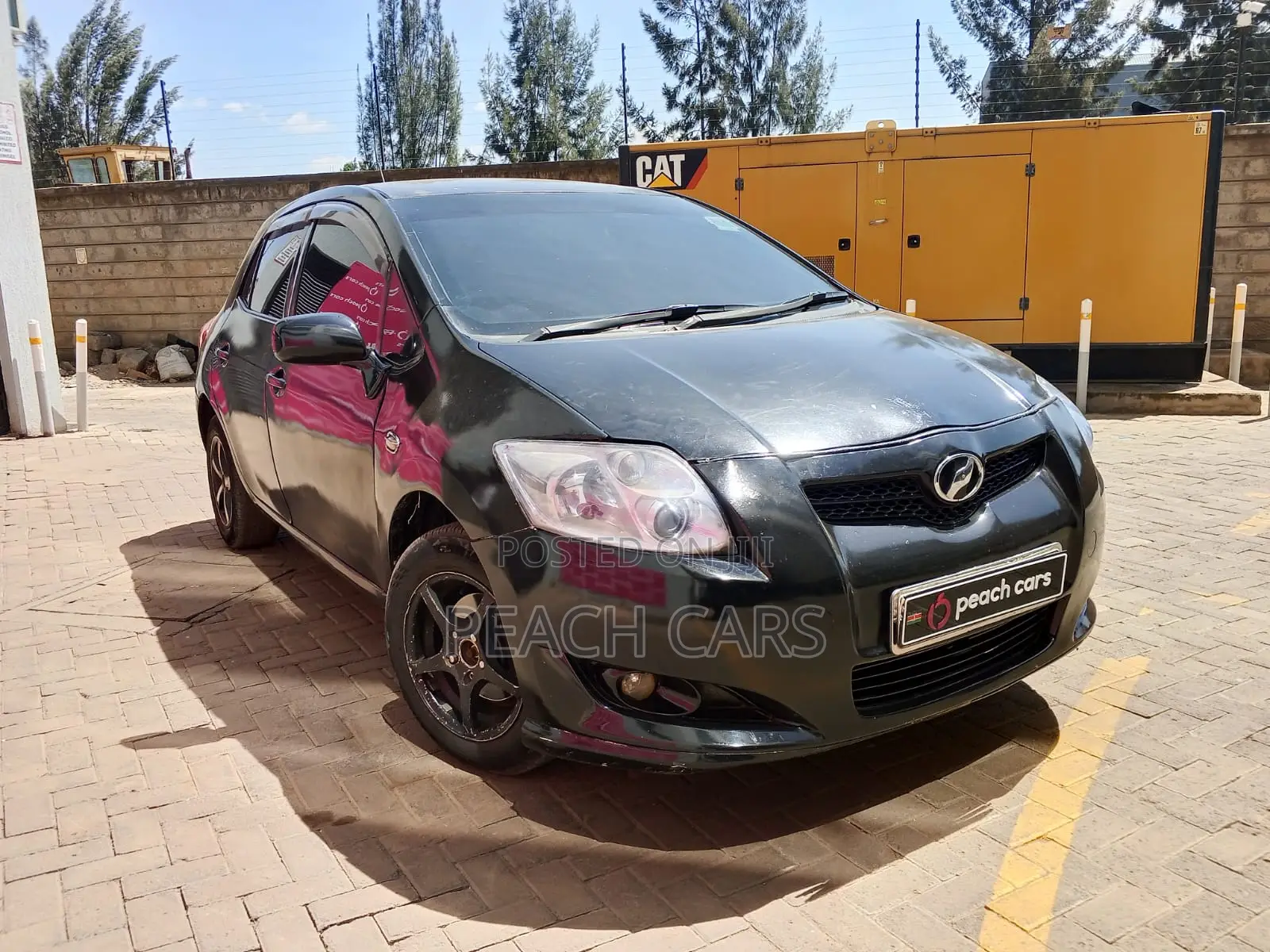 Toyota Auris 2008 Black