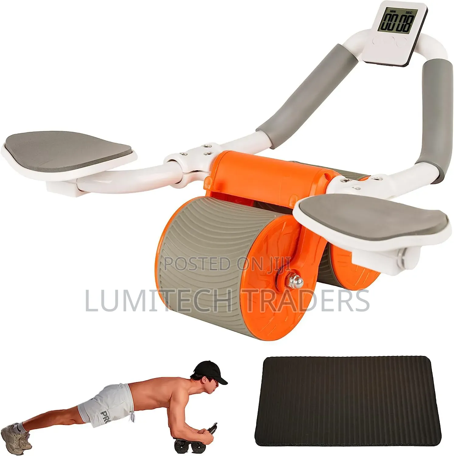Automatic Rebound Abdominal Wheel - Abs Roller