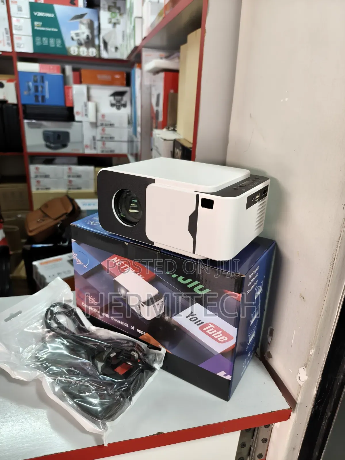 Min T6 Entertainment Projectors Resolution Wifi Support