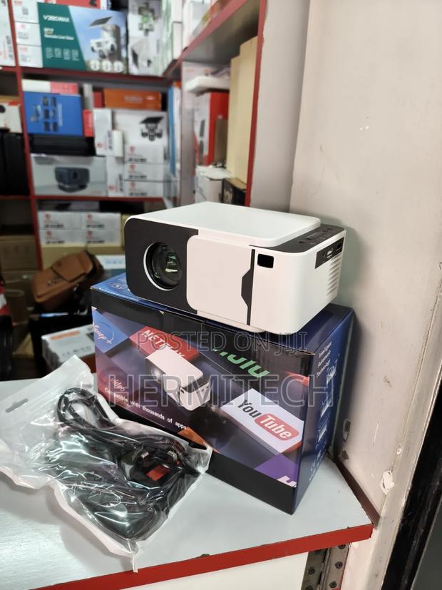 Min T6 Entertainment Projectors Resolution Wifi Support - thumbnail 2