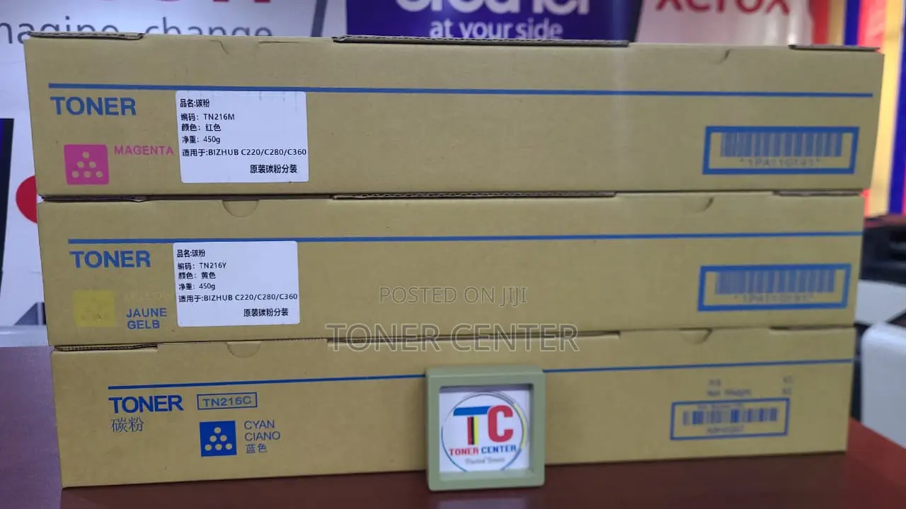 Original Tn-216 Cmy Toner Cartridges