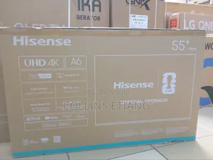 Hisense 55” 55a6 Inches Smart Uhd