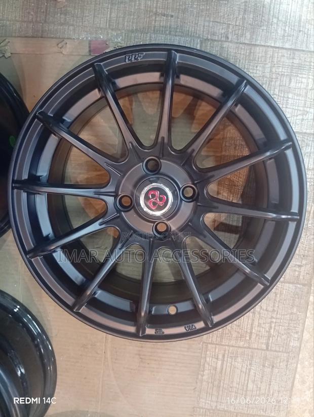 15" Multi-Spoke Tuning Alloy Rim | Matte Gunmetal Gray