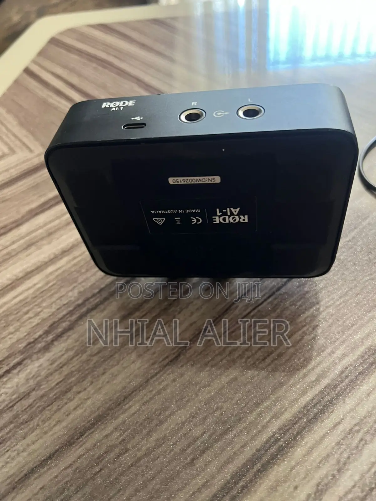 Rode Al-1 Interface