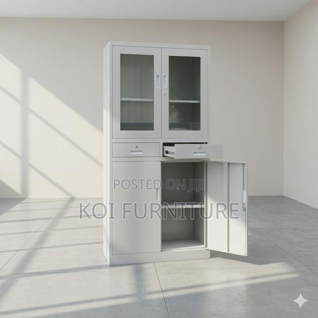 Office Cabinet; Two Doors Executuive Steel Office Cabinet - thumbnail 5