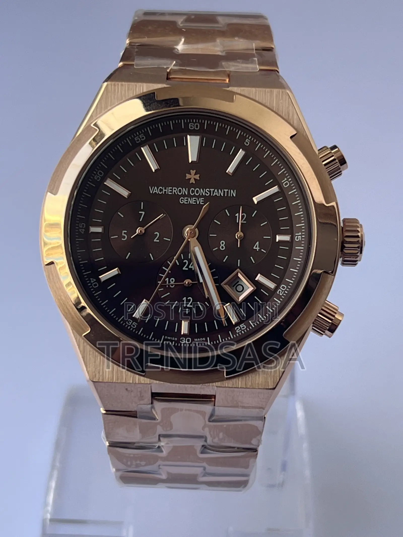 Vacheron Constantine Overseaschronograph Pink Gold Chocolate Dial