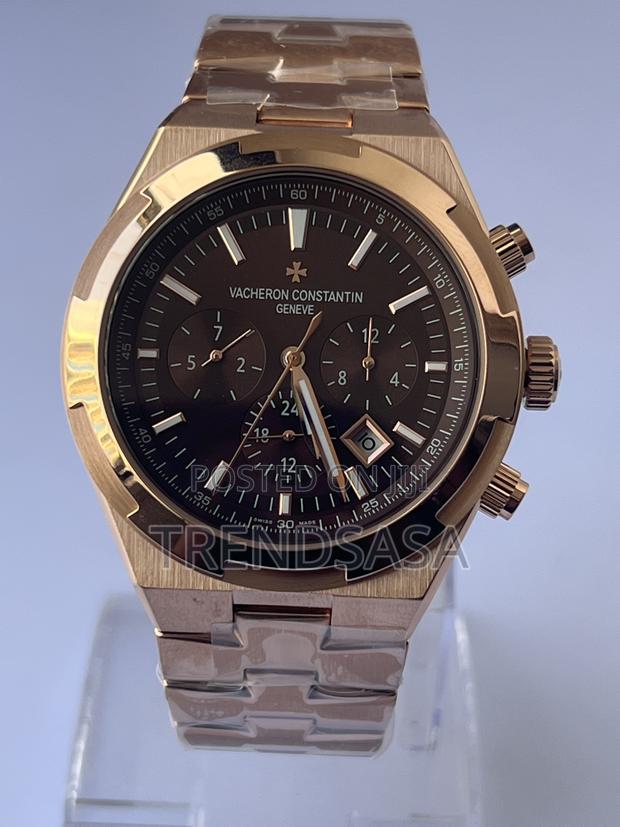 Vacheron Constantine Overseaschronograph Pink Gold Chocolate Dial