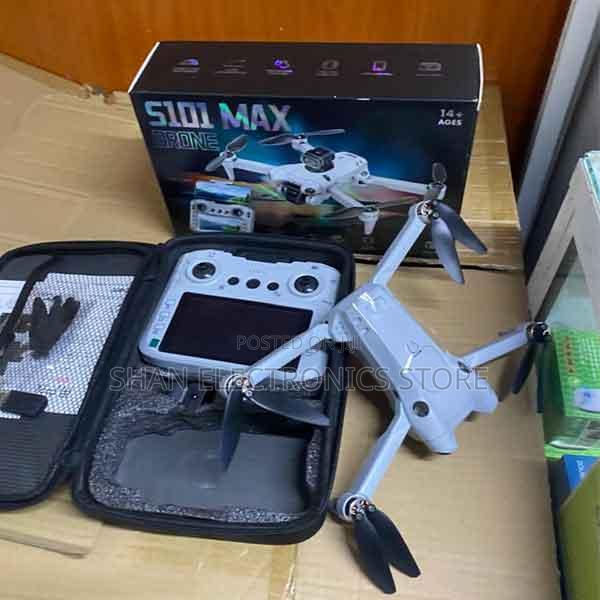 S101 Drone Dual Cam Obstacle Avoidance, Brushless, Screen Remote