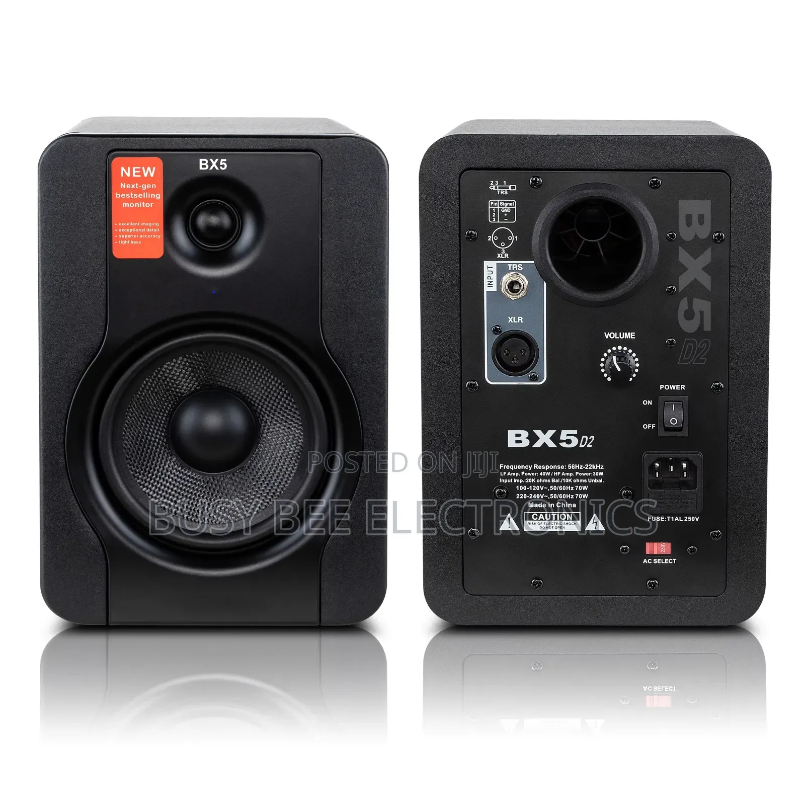 Bx5 D2 Monitor Speaker Sound Equipment Speaker Active Monitor Studio