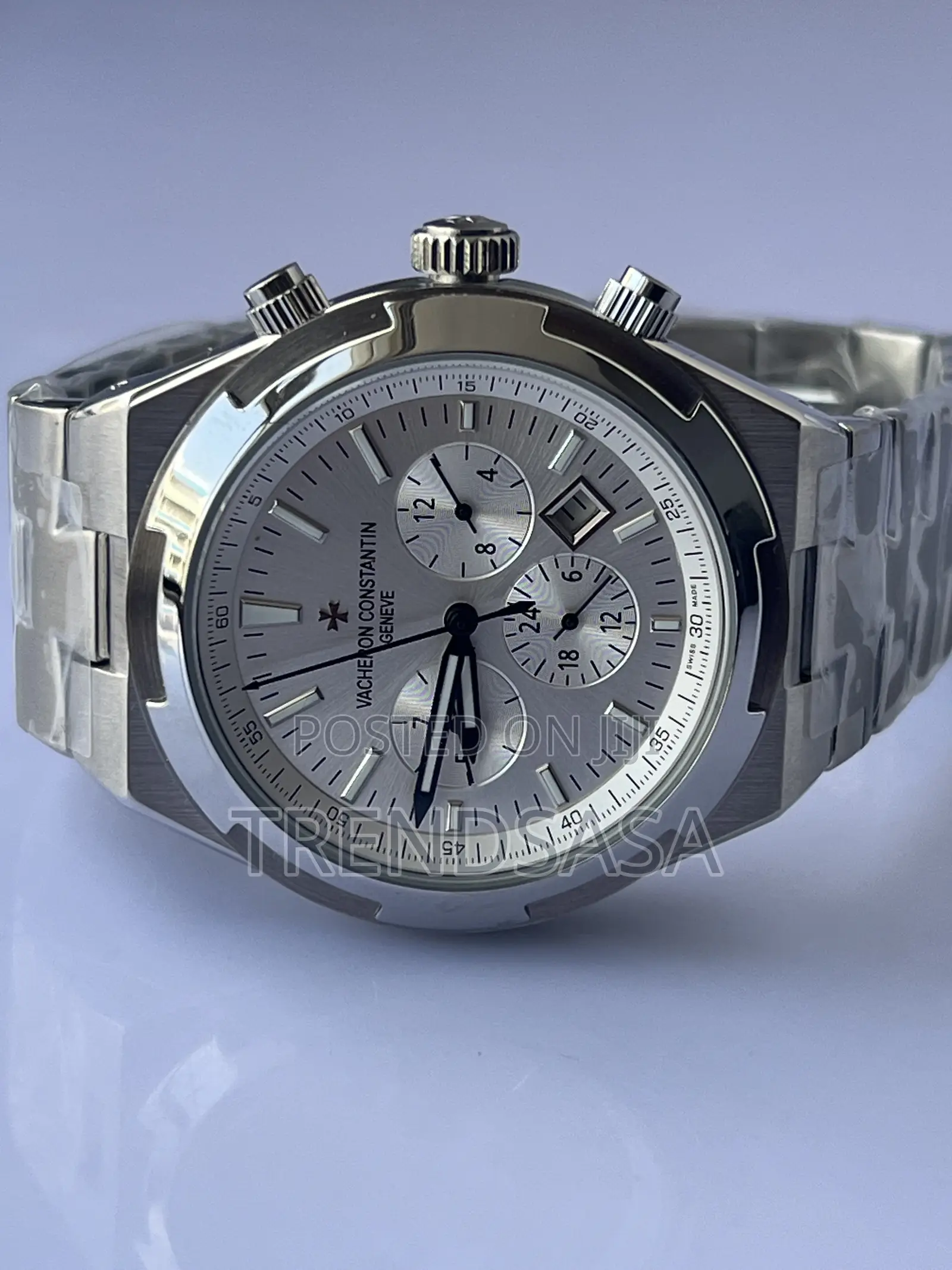 Vacheron Constantine Overseas Chronograph Stainless Steel Watch