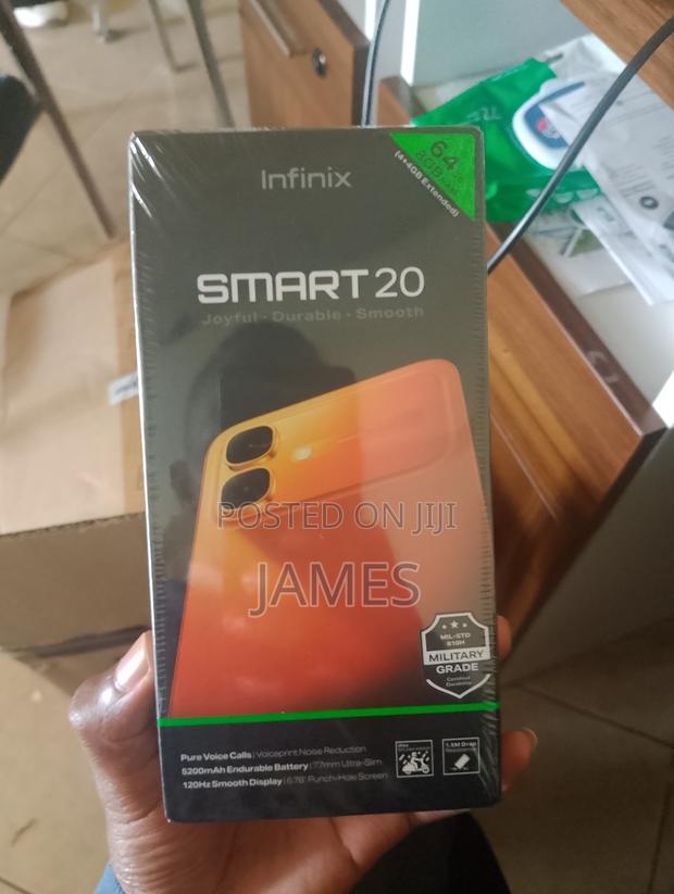 New Infinix Smart 20 64 GB Orange