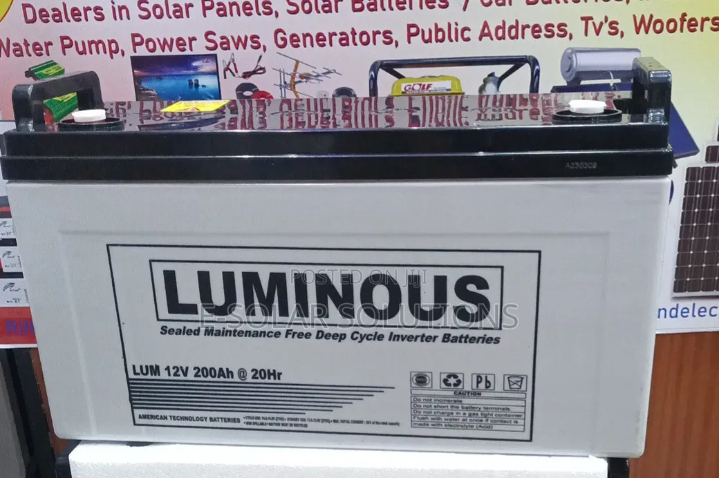 Luminous Battery 200ah