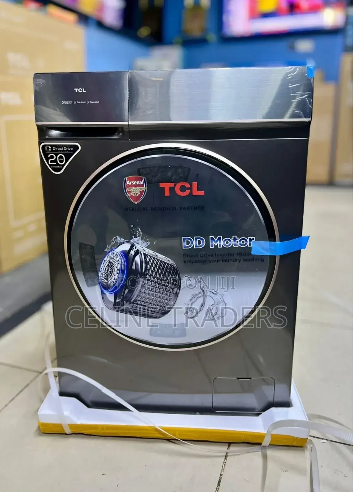 9kgs TCL Washing Machine Front Load With Dd Motor