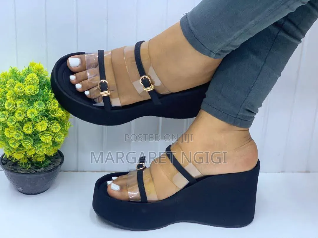 Ladies Platform Wedge