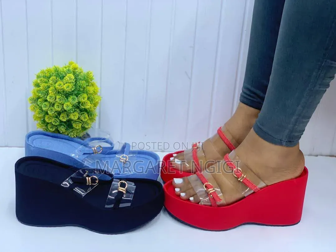 Ladies Platform Wedge