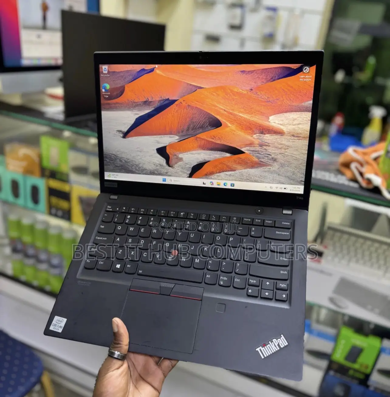 Laptop Lenovo ThinkPad X395 16GB Intel Core i7 SSD 256GB