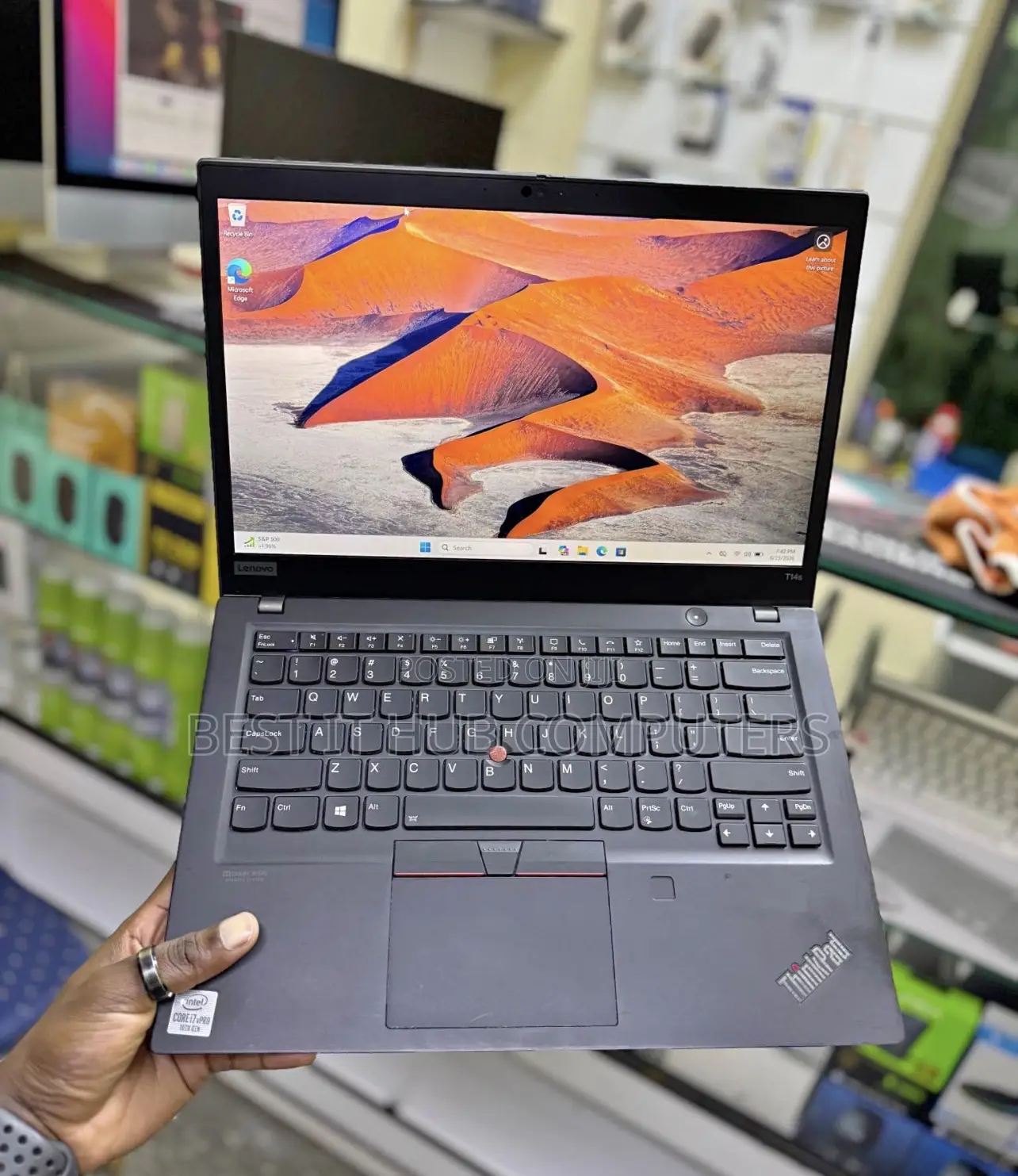 Laptop Lenovo ThinkPad X395 16GB Intel Core i7 SSD 256GB