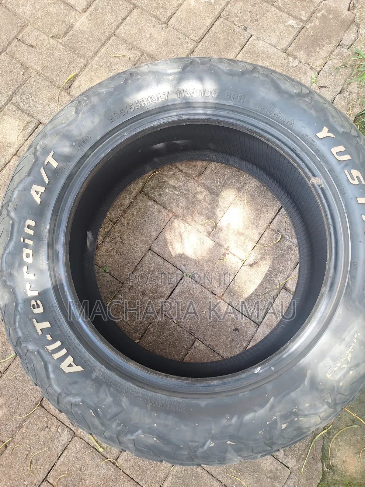 Size 19 Yusta Tires