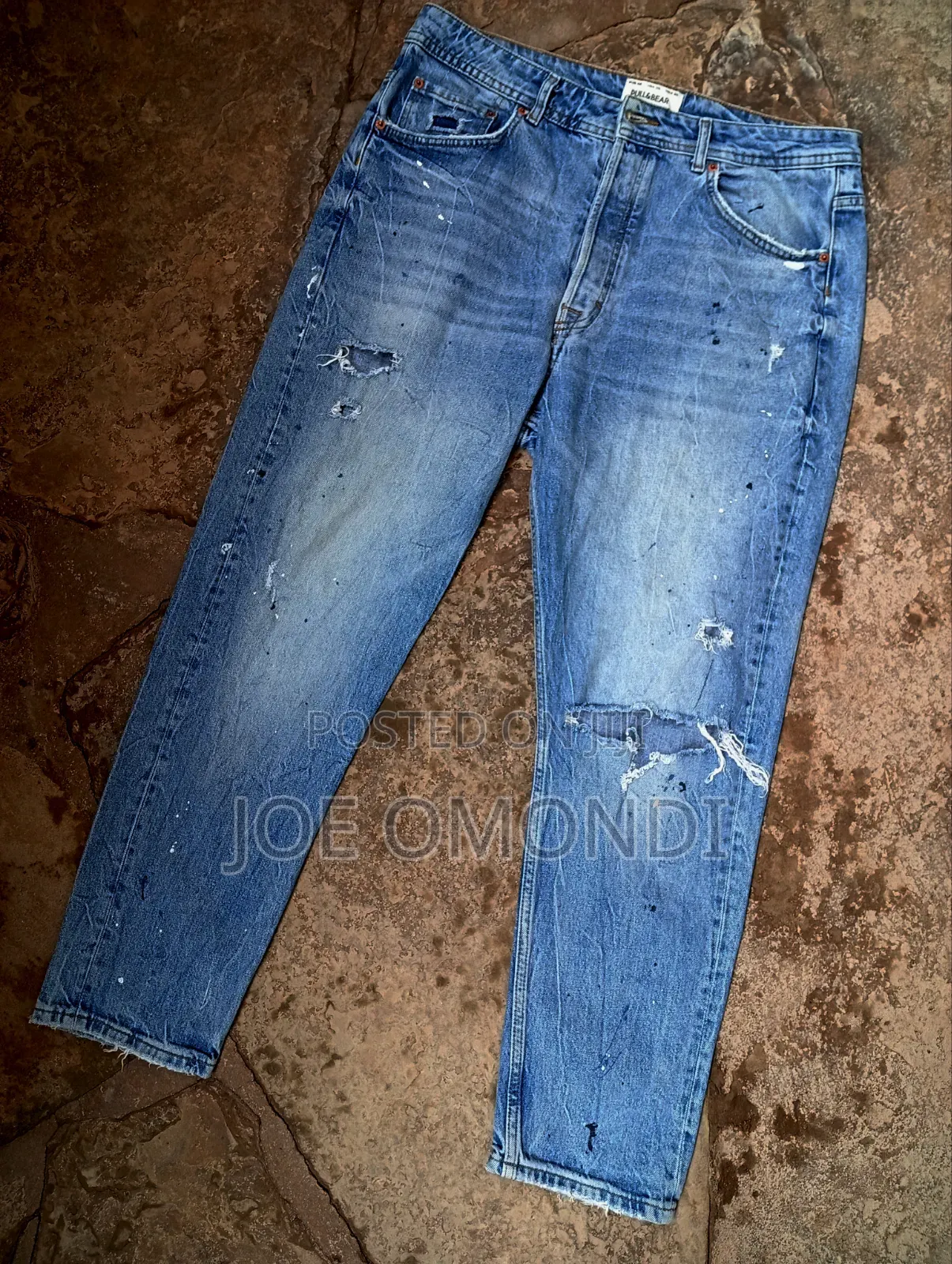 Raw Denim Jeans