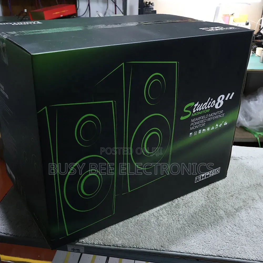 M8 8 Inch Studio Monitor Speakers for Studio Recording