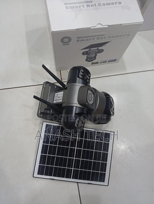 Vts28 Triple Lens Solar Security Camera 4g Wifi PTZ Outdoor CCTV