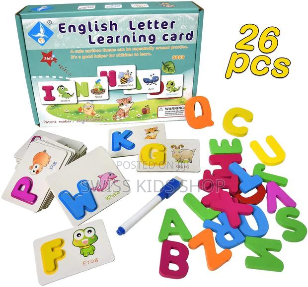 Interactive English Learning Cards /Alphabet Learning Aids - thumbnail 3