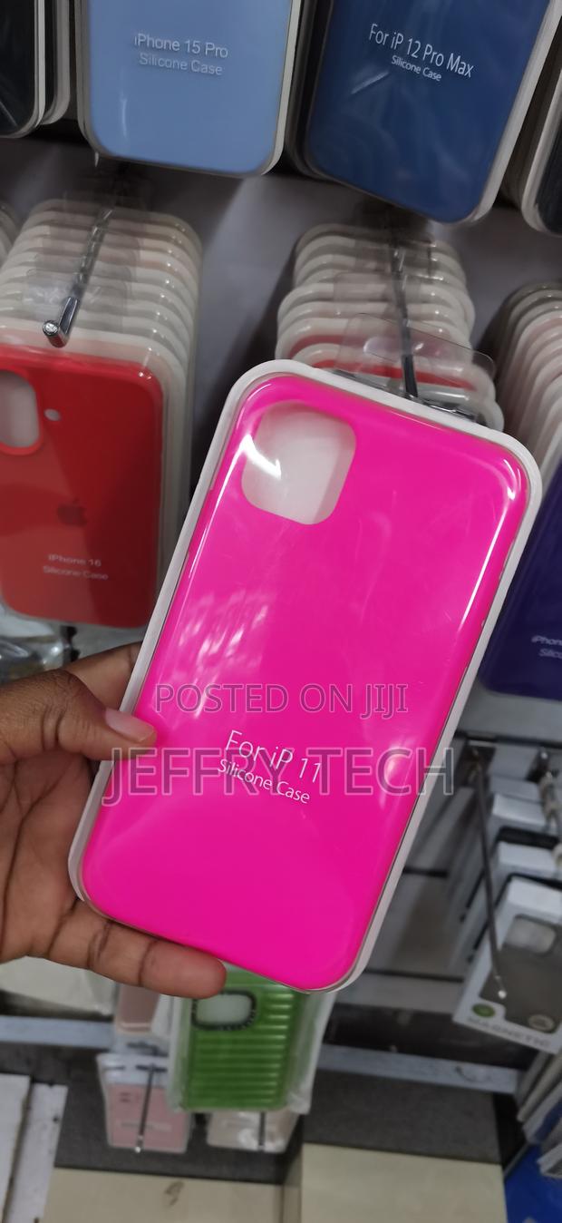 iPhone 11 Smooth Finish and a Square Camera Cutout Case-Pink - thumbnail 2