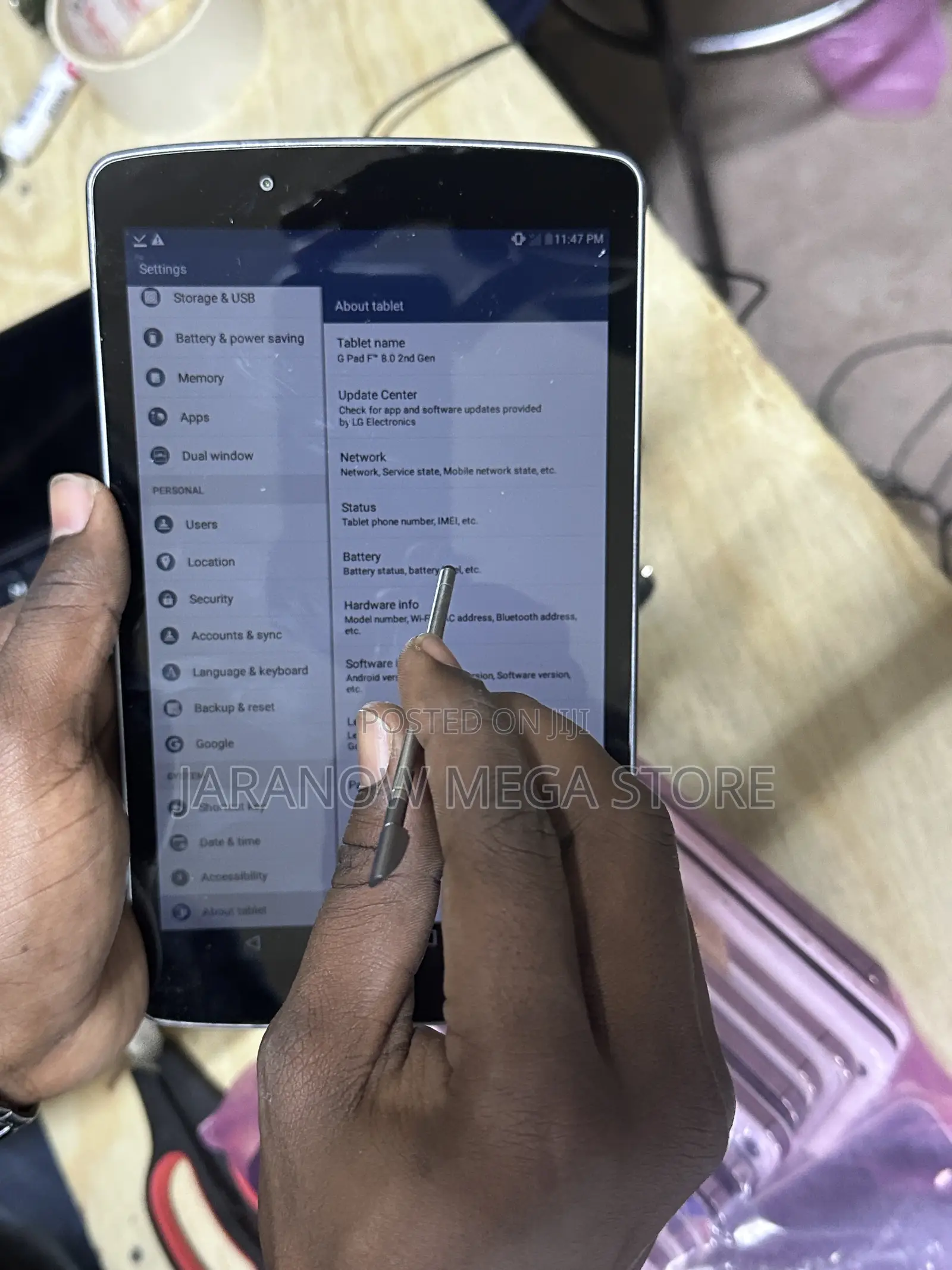 LG G Pad 10.1 16 GB Gray