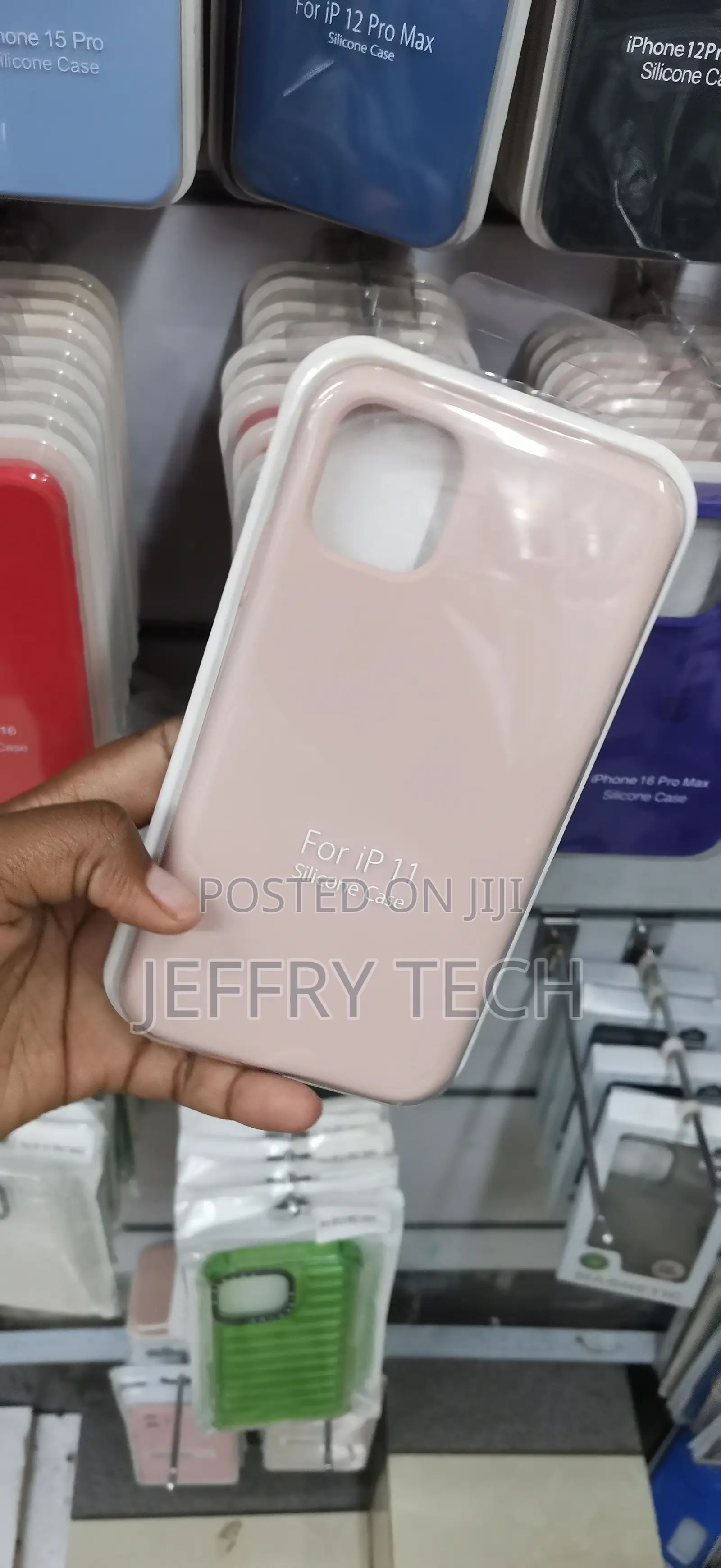iPhone 11 Pastel Pink Silicone Phone Case