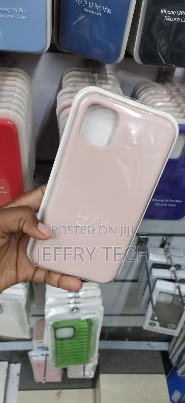 iPhone 11 Pastel Pink Silicone Phone Case - thumbnail 2