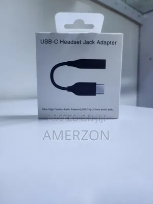 Usb-C to 3.5mm Headset Jack Adapter, 80w