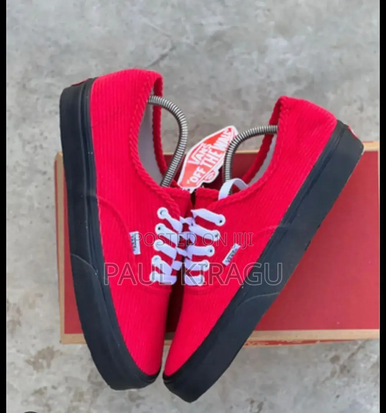 Corduroy Vans