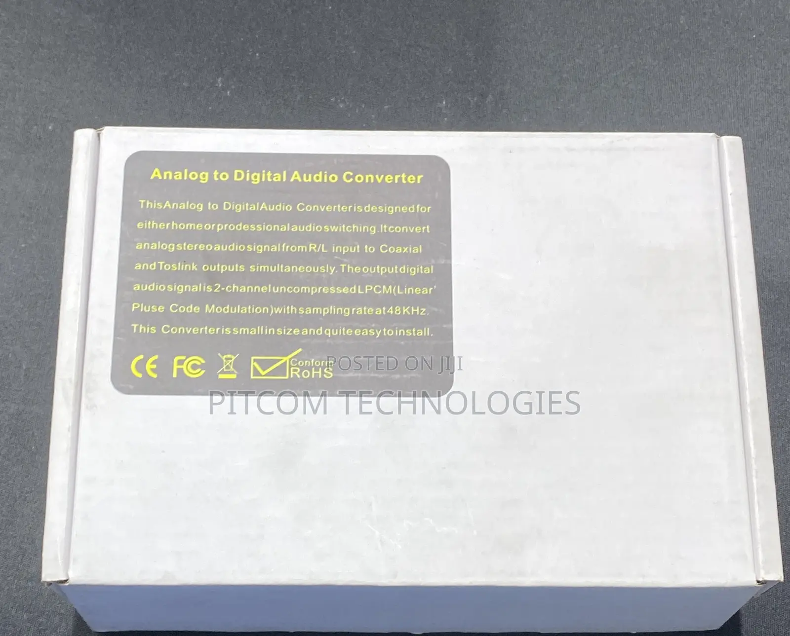 Digital to Analogue Audio Converter
