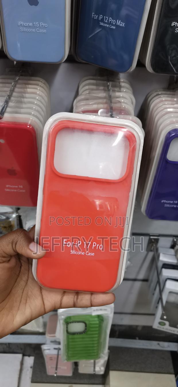 iPhone 17 Pro Precise Cutouts for the Rear Camera Island Case-Orange