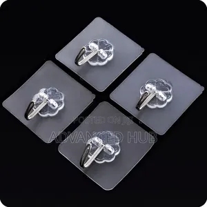 10pc Strong Multipurpose Adhesive Hooks