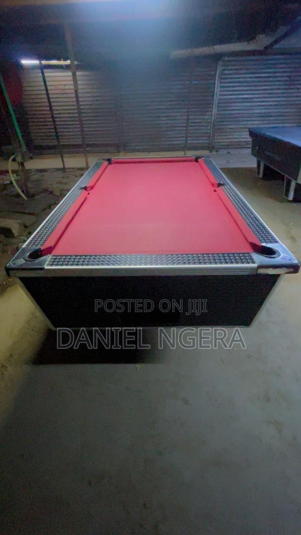 Pool Table (Maroon )